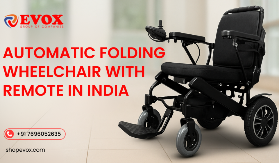 Automatic_Folding_Wheelchair_with_Remote_in_India