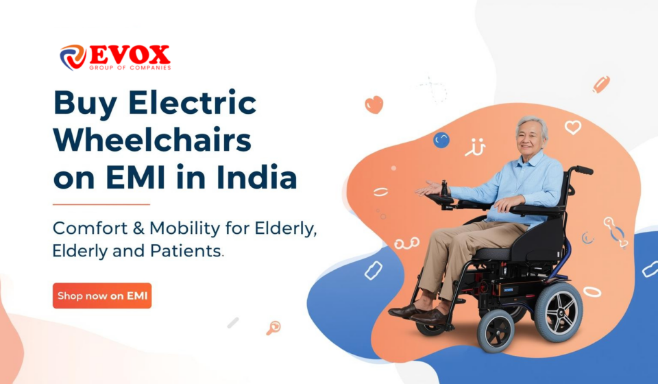 electric wheelchair on emi in india