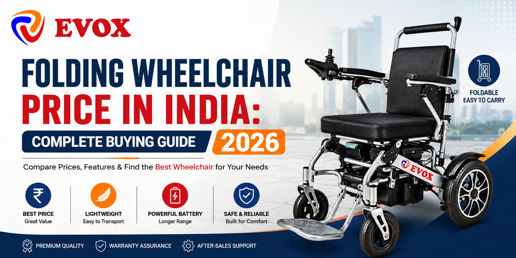 Folding Wheelchair Price in India