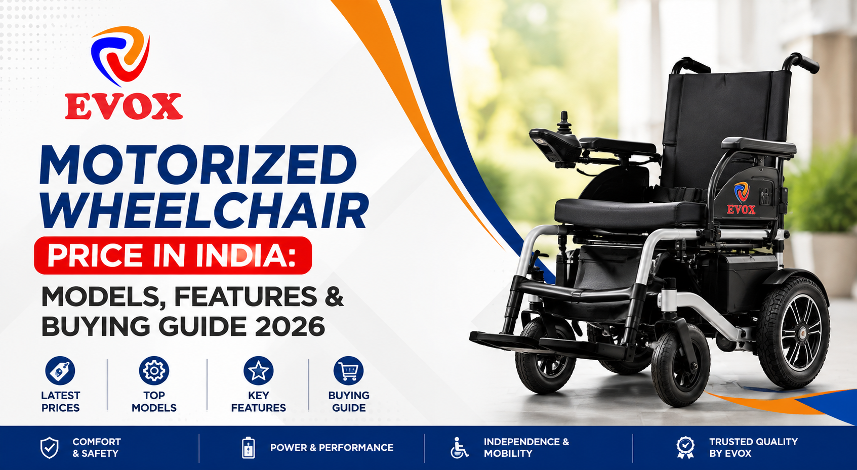 Motorized Wheelchair Price in India
